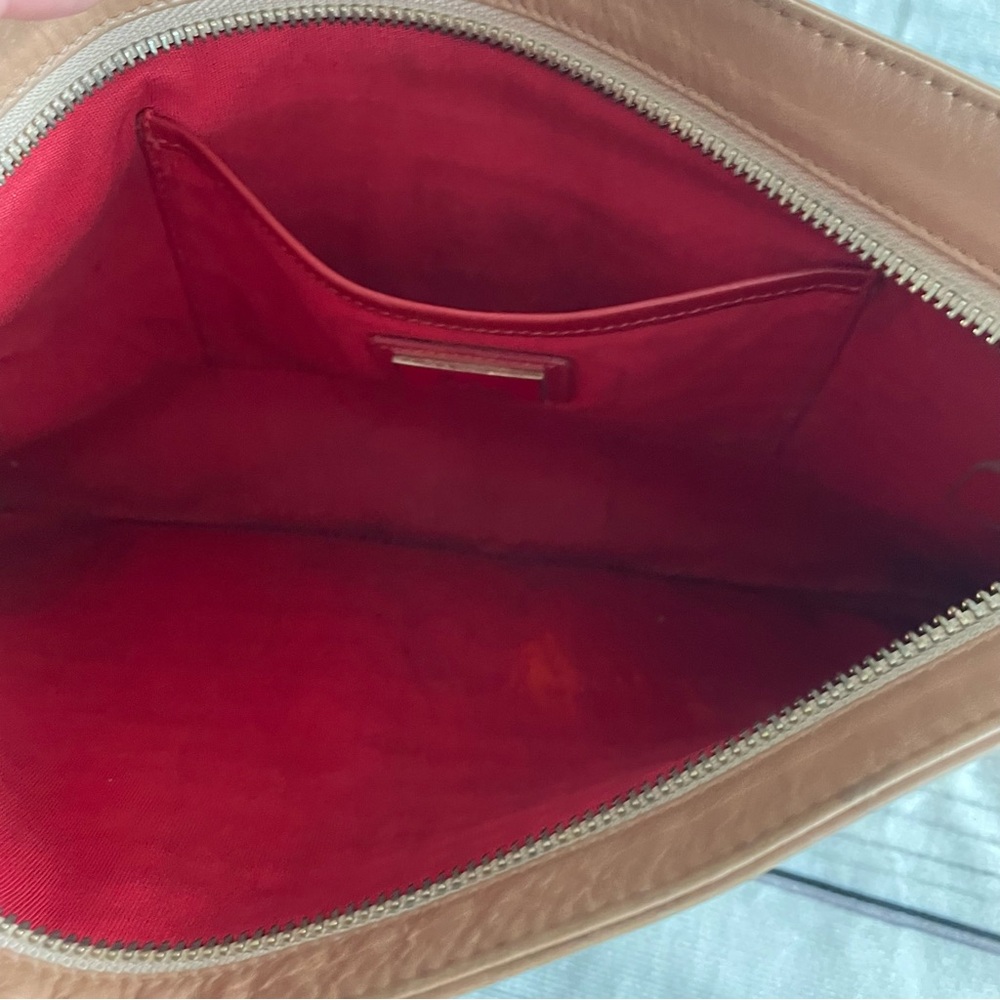 Christian Louboutin spiked clutch/ purse peach - Picture 13 of 15